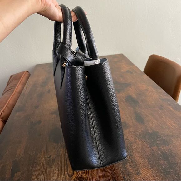 Barney’s New York Jane Leather Satchel - Picture 8 of 10